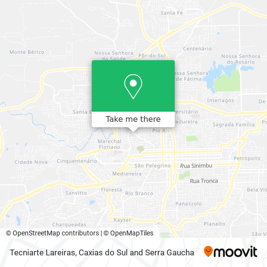 Tecniarte Lareiras map