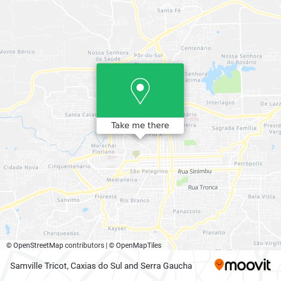 Samville Tricot map