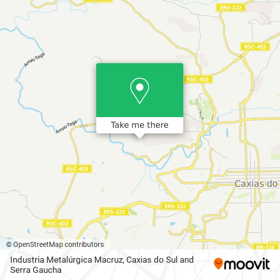 Industria Metalúrgica Macruz map