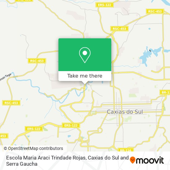 Escola Maria Araci Trindade Rojas map