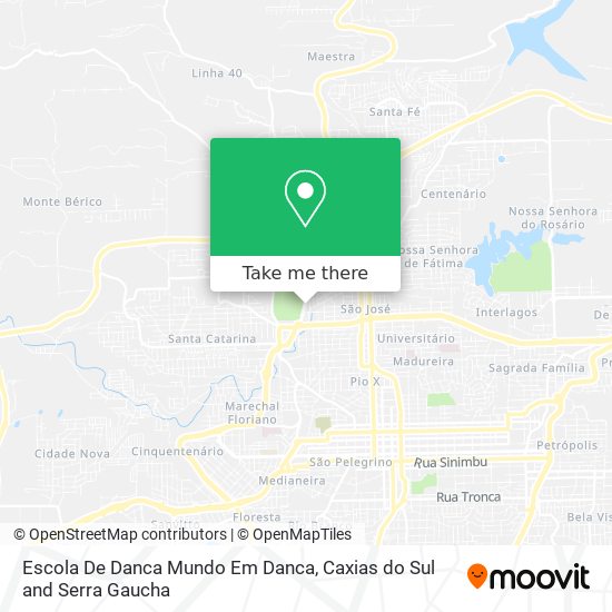 Mapa Escola De Danca Mundo Em Danca