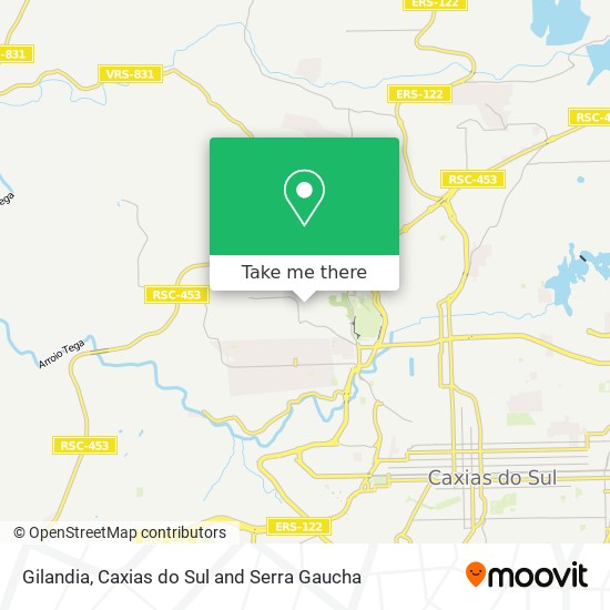 Gilandia map