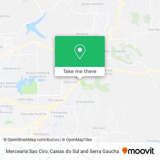 Mercearia Sao Ciro map