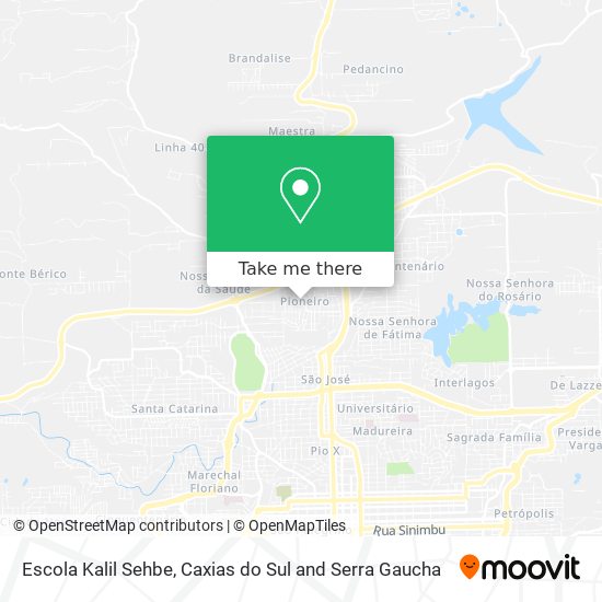 Escola Kalil Sehbe map