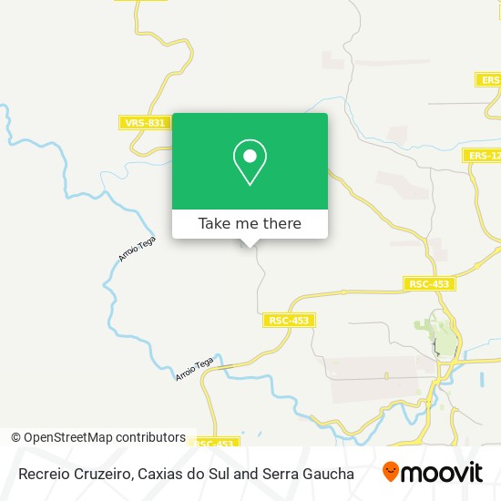 Recreio Cruzeiro map