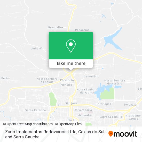 Zurlo Implementos Rodoviários Ltda map