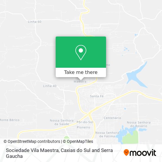 Sociedade Vila Maestra map