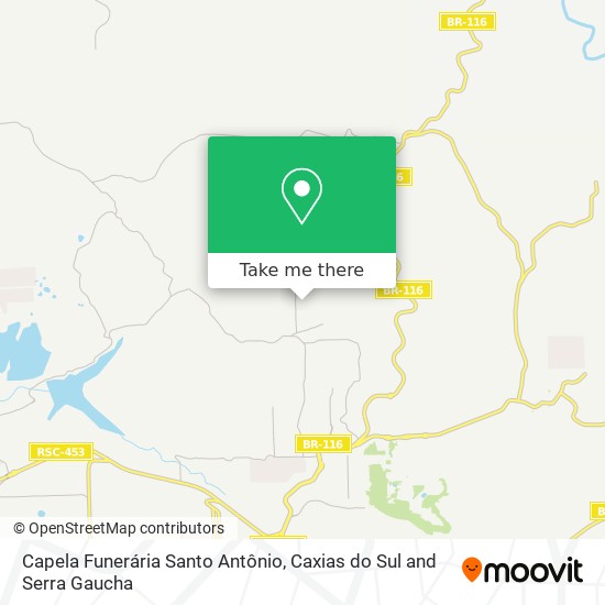 Capela Funerária Santo Antônio map