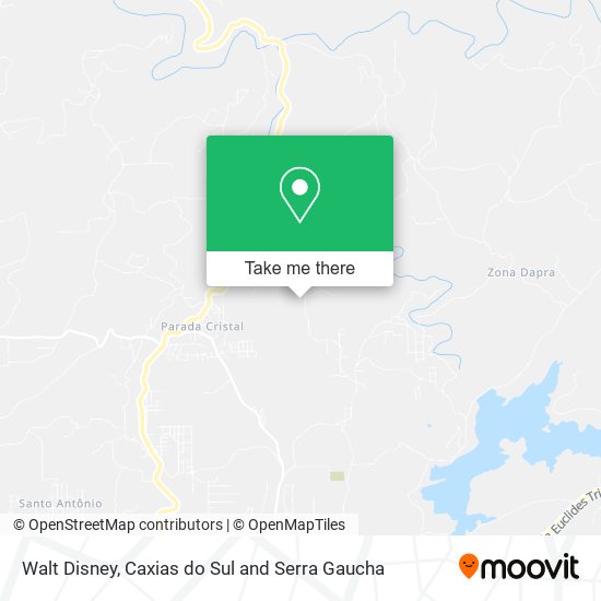 Walt Disney map