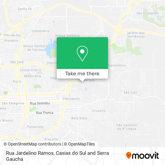 Rua Jardelino Ramos map