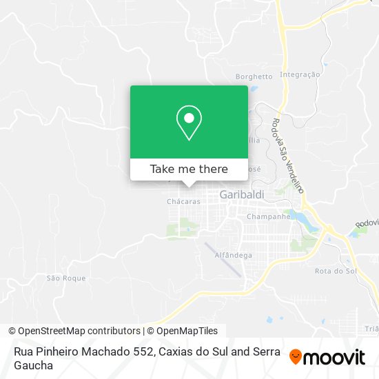 Rua Pinheiro Machado 552 map