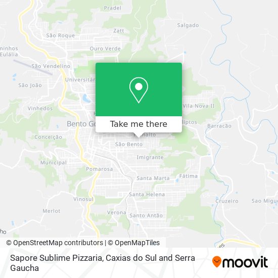 Sapore Sublime Pizzaria map