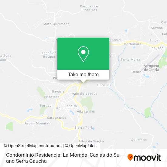 Condomínio Residencial La Morada map