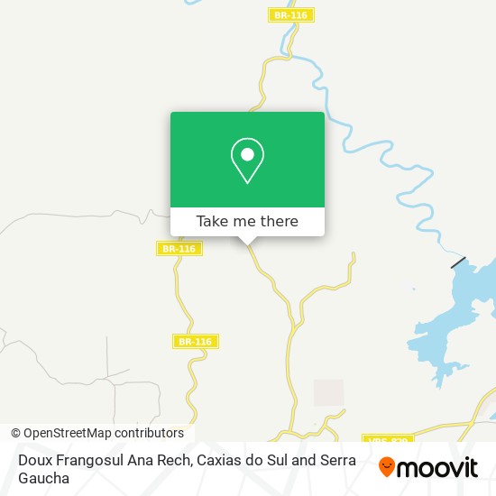 Doux Frangosul Ana Rech map