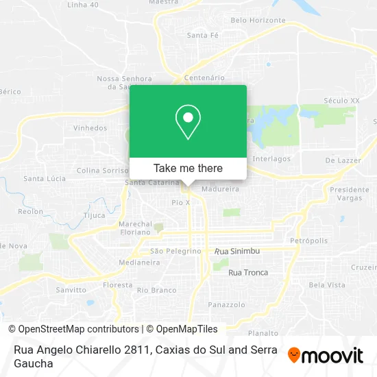 Rua Angelo Chiarello 2811 map