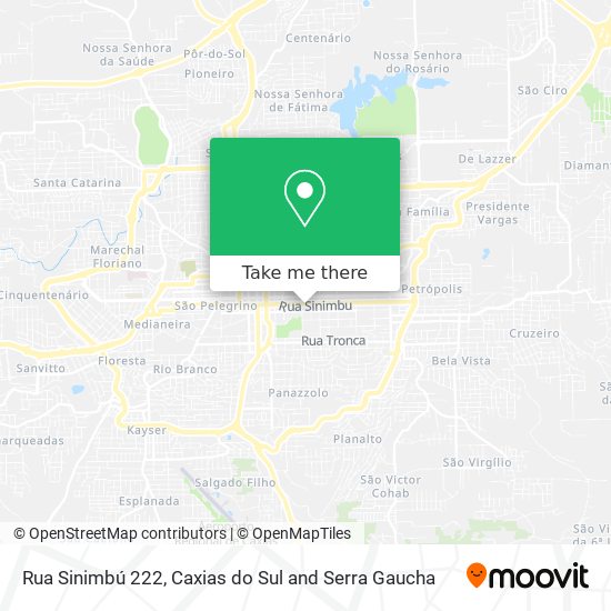 Rua Sinimbú 222 map