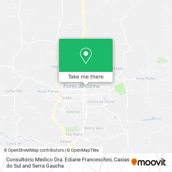 Consultório Médico Dra. Ediane Franceschini map