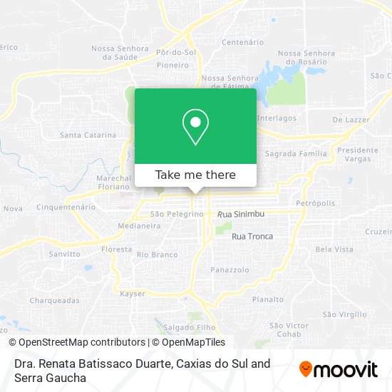 Dra. Renata Batissaco Duarte map