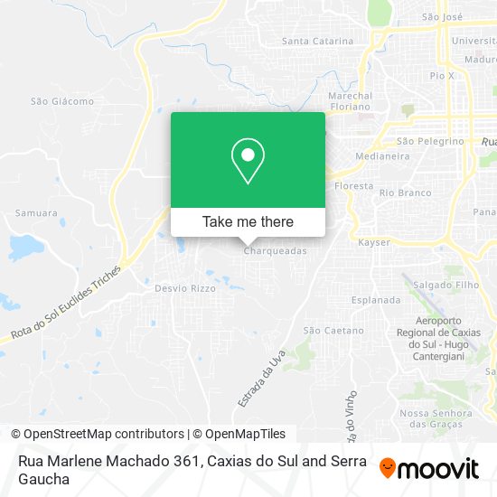 Rua Marlene Machado 361 map