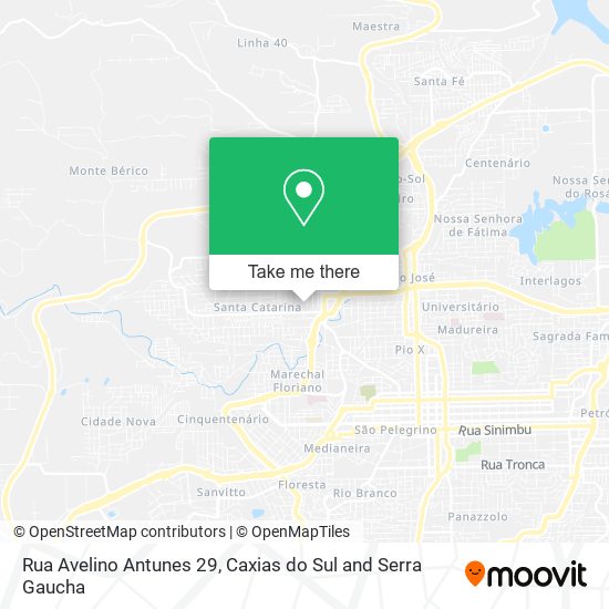 Rua Avelino Antunes 29 map