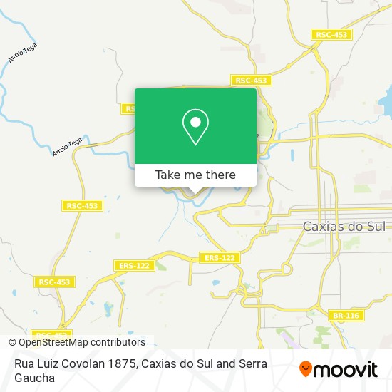 Rua Luiz Covolan 1875 map