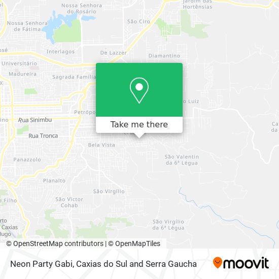 Neon Party Gabi map