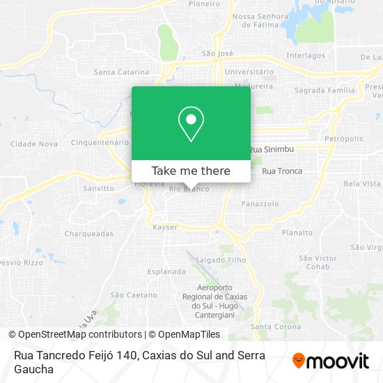 Rua Tancredo Feijó 140 map