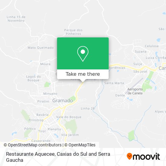 Restaurante Aquecee map