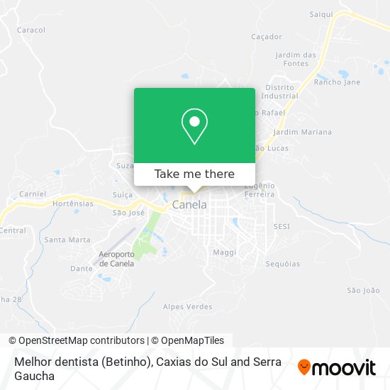 Melhor dentista (Betinho) map