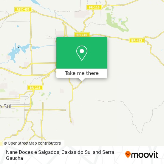 Nane Doces e Salgados map