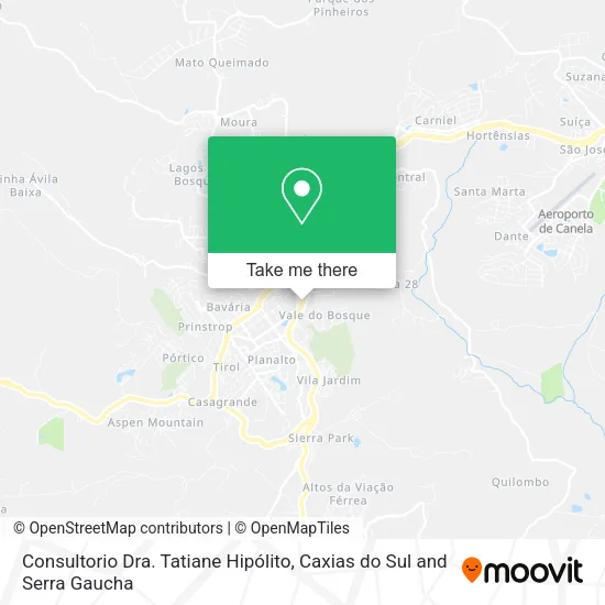 Consultorio Dra. Tatiane Hipólito map