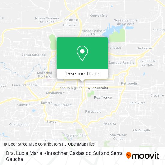 Dra. Lucia Maria Kintschner map