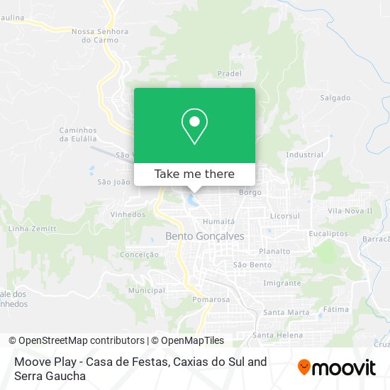 Moove Play - Casa de Festas map