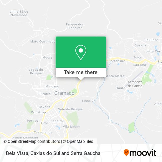 Bela Vista map