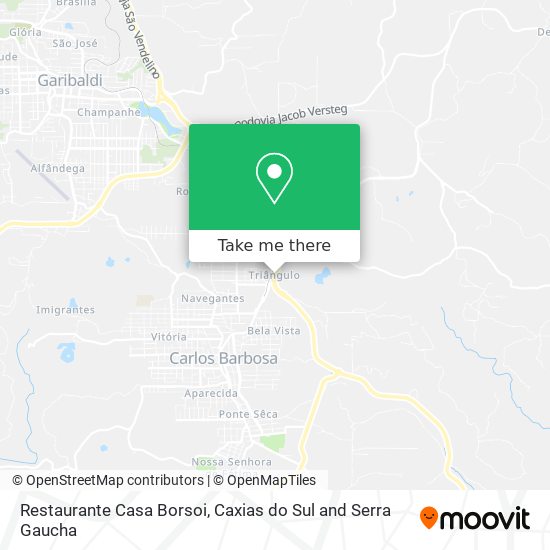 Restaurante Casa Borsoi map