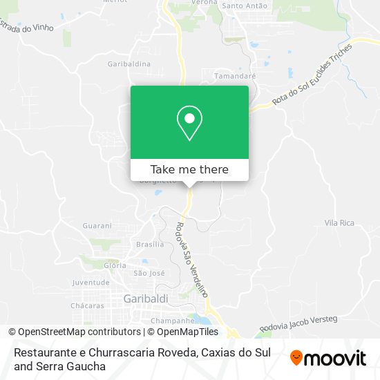 Restaurante e Churrascaria Roveda map