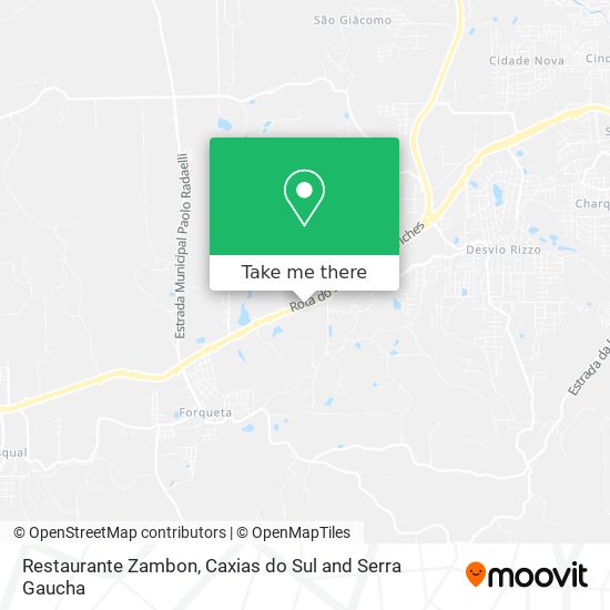 Restaurante Zambon map