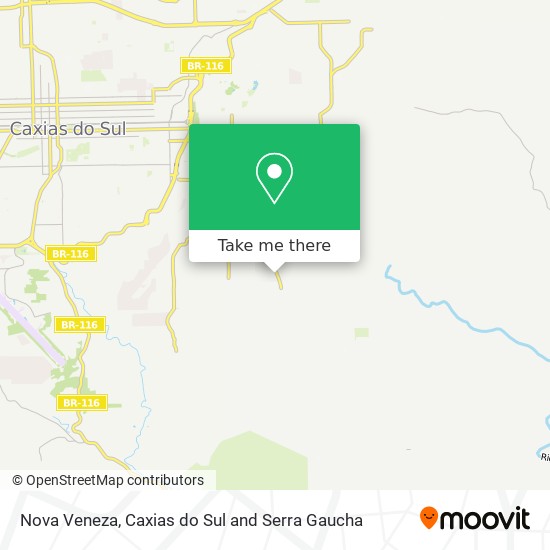 Nova Veneza map