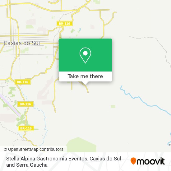 Stella Alpina Gastronomia Eventos map