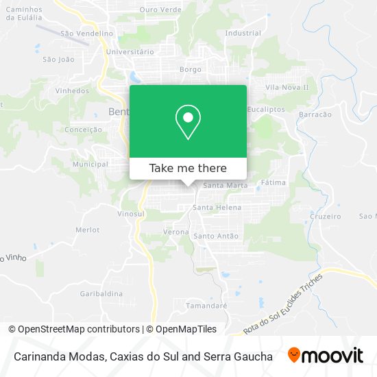 Carinanda Modas map