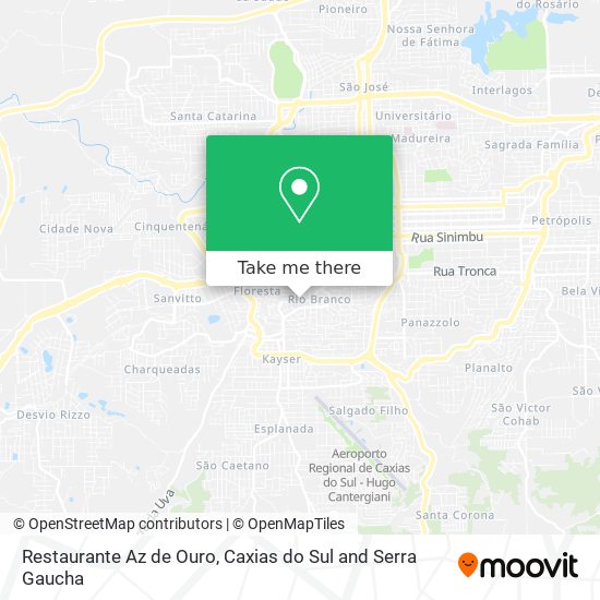 Restaurante Az de Ouro map