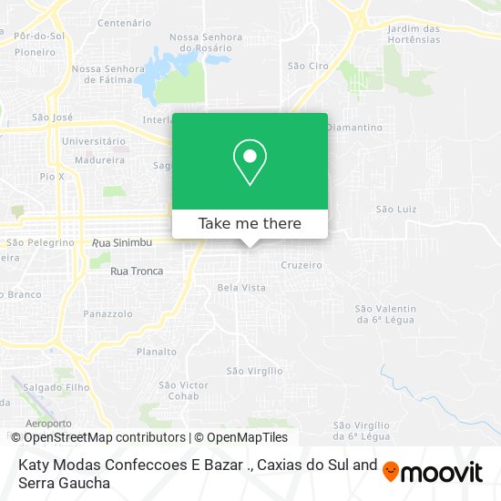 Katy Modas Confeccoes E Bazar . map