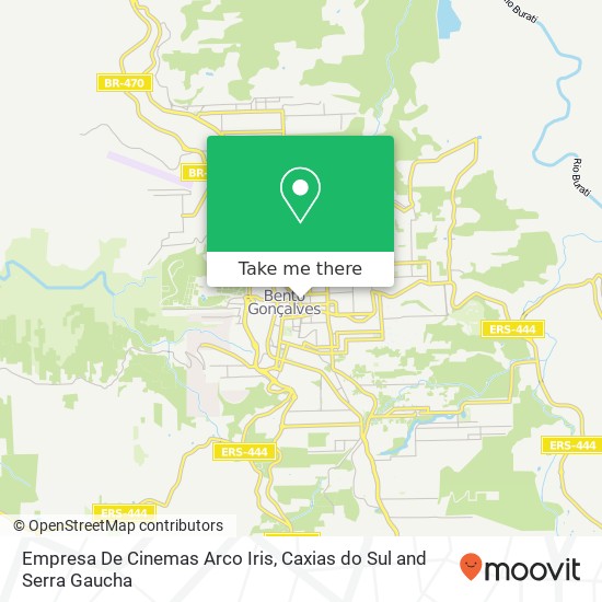 Empresa De Cinemas Arco Iris map