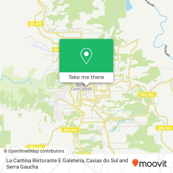 La Cantina Ristorante E Galeteria, Rua Marechal Deodoro, 238 Centro Bento Gonçalves-RS 95700-000 map