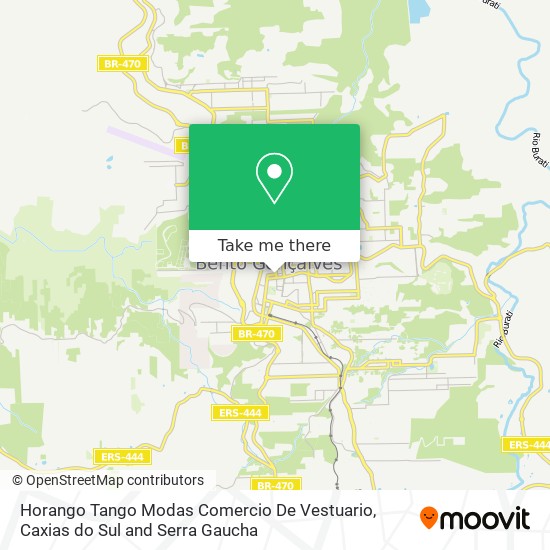 Mapa Horango Tango Modas Comercio De Vestuario