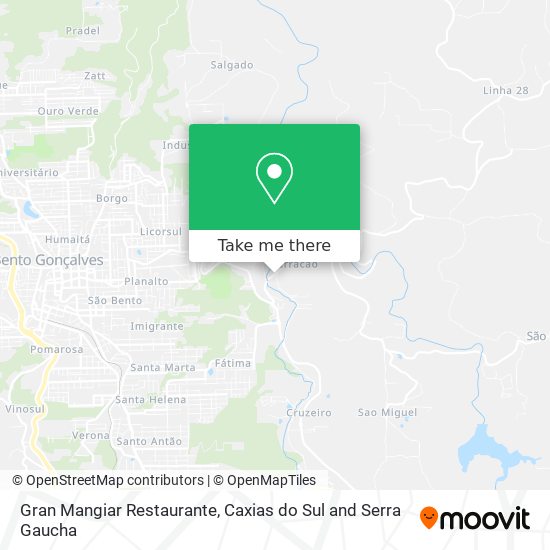 Gran Mangiar Restaurante map
