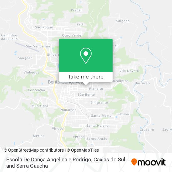Escola De Dança Angélica e Rodrigo map