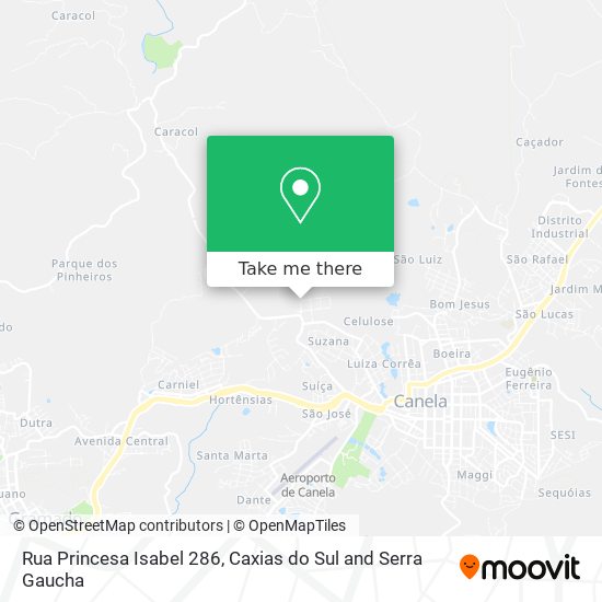 Rua Princesa Isabel 286 map