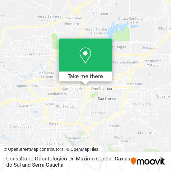 Consultório Odontologico Dr. Maximo  Contini map