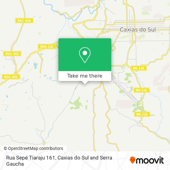 Rua Sepé Tiaraju 161 map